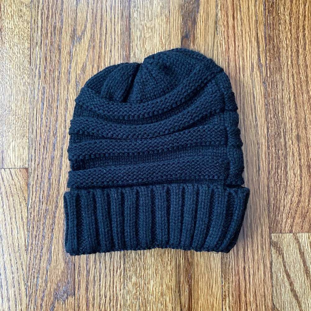 Black beanie